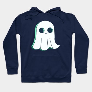 Cute cookie Halloween spirit. Original ghost illustrations in cartoon retro style. Hoodie